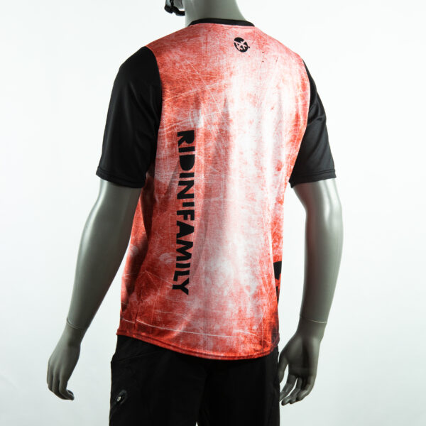 Maillot Ridin'Family Adultes Manches Courtes 2018 – Image 3